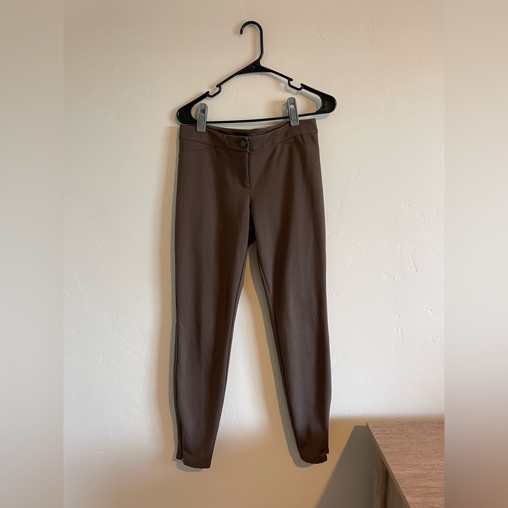 The Limited Brown Slim Slacks